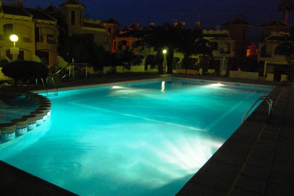 Precioso Duplex Con Piscina, En 1ª Linea De Playa Villa Puerto de Mazarron Exterior photo